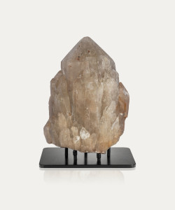 Kwarc dymny - Szlifowana skała